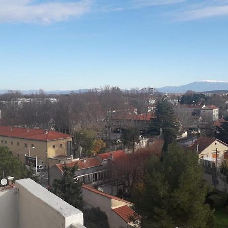 Agreable Appartement 4 Pieces, Vue Mont Ventoux, Proche Remparts Avignon Bagian luar foto