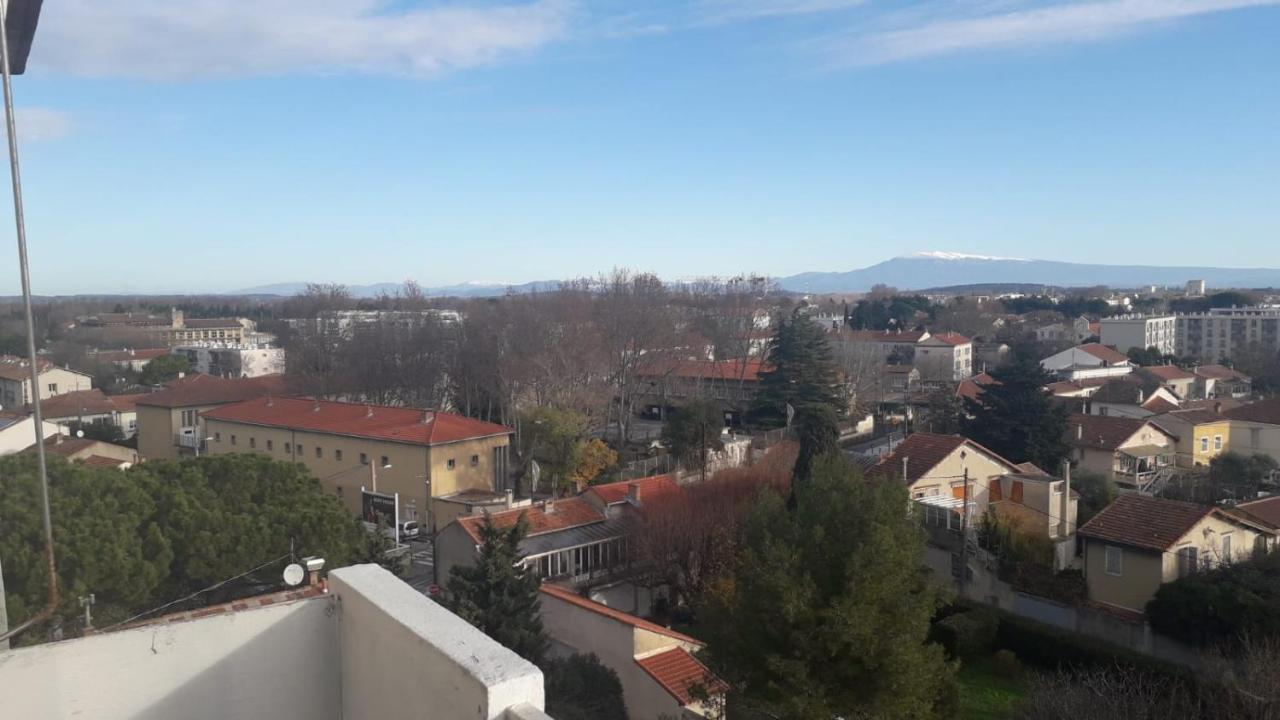 Agreable Appartement 4 Pieces, Vue Mont Ventoux, Proche Remparts Avignon Bagian luar foto